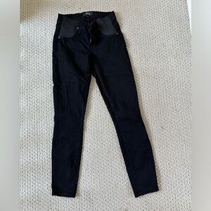 Paige maternity verdugo skinny 24 black jeans
